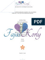 Informe Ejecutivo Contable Fajas Korly