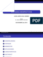 Introduccion A Los Memristor