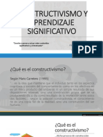 Constructivismo y Aprendizaje Significativo