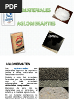 AGLOMERANTES