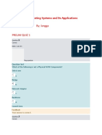 Principles of Operating Systems and Its Applications