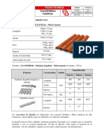 Ficha Técnica Flexiteja Española