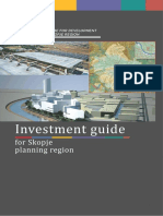 Guide For Investments in Skopje Planning Region