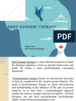 Brief Dynamic Therapy: Fathima P M