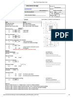 Evo Design - Structural Design: Calculation Sheet