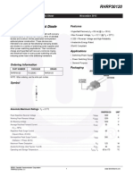 RHRP30120: 30 A, 1200 V, Hyperfast Diode