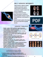 Chapter 3: Genetic Diversity