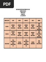 Semana 3 Horario Sextos