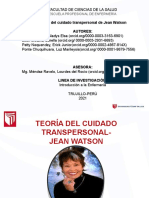 Grupo 2-Teoría Del Cuidado Transpersonal - Jean Watson