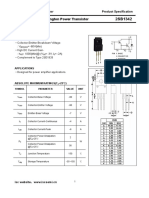 Isc 2SB1342: Silicon PNP Darlington Power Transistor