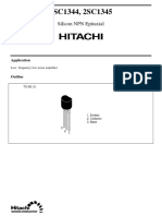 2SC1344, 2SC1345: Silicon NPN Epitaxial