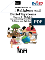 World Religions and Belief Systems: Senior High School