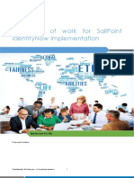 Proposal Document SailPoint IdentityNow Statement of Work