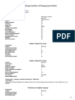 Narsee Monjee Institute of Management Studies: Display Notepad Pre Exam