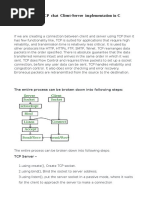 TCP Chat Client Server Program