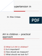 Arterial Hypertension in Children