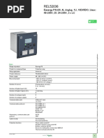 Easergy P3 - REL52036