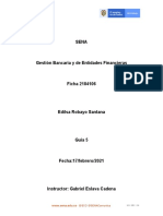 Guía 5 Gestión Bancaria y Entidades Financieras