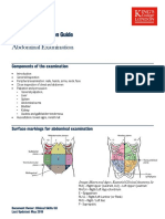 Abdominal Examination Guide