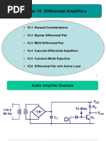 Chapter 10 Differential Amplifiers