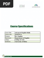 T4 - Course Specifications - L3 - 02 - 221eng-6 - Advanced - English - Skills