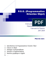 Cours 01 - Introduction À La Programmation Orientée Objet