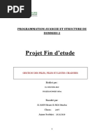 Rapport Projet Fin D'etude