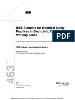 Ieee Standard For Electrical Safety Practices in Electrolytic Ce