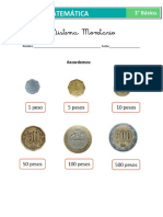 Sistema Monetario. 3° Básico