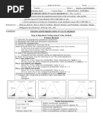 Testing Hypothesis Using P-Value Method (Q4 - Wk. 3, Las 1)