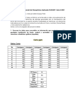 Segundo Examen Parcial de Geoquímica Aplicada