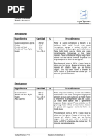 Clase No. 01. Panadería Colombiana I. PG