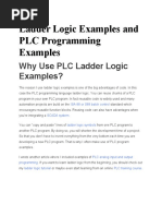 Ladder Logic Examples and PLC Programming Examples