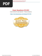 Exam Questions H19-301: Huawei Certified Pre-Sales Specialist - IP Network (Datacom)