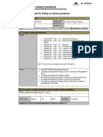 METHOD STATEMENT (Miscellaneous Joinery)