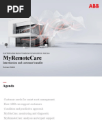 Myremotecare: Introduction and Customer Benefits