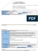 FORM R.1 PD Program Recognition Application Form Latest