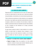 Mejoramiento Del Medio Ambiente