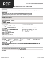 Icmr Specimen Referral Form For Covid-19 (Sars-Cov2) : (These Fields To Be Filled For All Patients Including Foreigners)