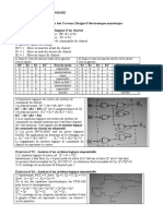 TD Électronique Numérique - Corrigé