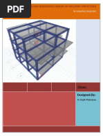 Report On Earthquake Resistance Design of Building Structure