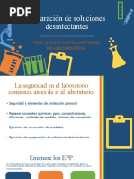 Preparación de Soluciones Desinfectantes