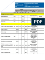 Tarifario Financiamiento Pre Post Embarque