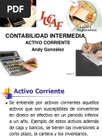 Tema 2. Activo Corriente. - Banco