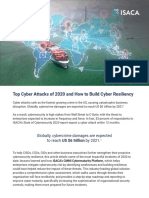 Top Cyber Attacks of 2020 and How To Build Cyber Resiliency