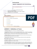 Chapter 1 - Basic Concepts of Statistics