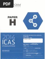 2014 ICAS Science Paper H