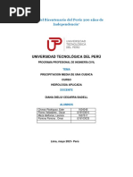 Tarea Hidrologia Chancay