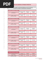 Ficha de Control de Participación de Actividad Grupal