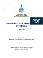 Monsoon Report Tripura 2020